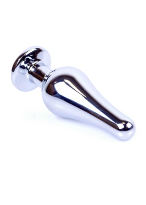 Jewellery Silver BUTT PLUG- Clear- 64 00075-3